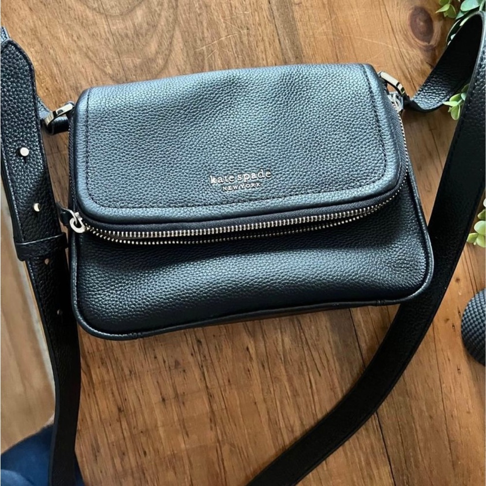 Kate Spade Run around large flap crossbody